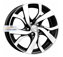 K&K 6,5x16/5x114,3 ET40 D67,1 Палермо (КС607) Алмаз черный