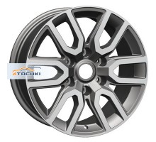 Khomen Wheels 8x17/6x139,7 ET25 D106,1 KHW1723 (LC Prado/Lexus GX) Gray-FP