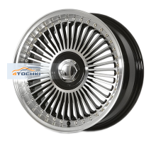 PDW 7x17/5x100*5x114,3 ET38 D67,1 Ferris (9009/01) M/B (конус)