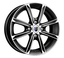 K&K 5x13/4x98 ET35 D58,5 Флэш (КС710) Алмаз черный