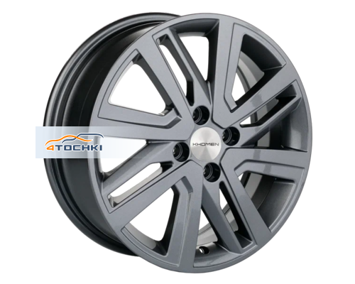 Купить диски Khomen Wheels 6x16/4x100 ET41 D60,1 KHW1609 (XRay) Gray от производителя Khomen Wheels в Казани