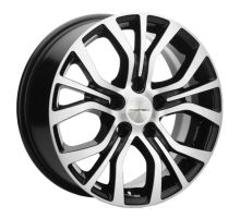Khomen Wheels 6,5x16/5x110 ET43 D65,1 KHW1608 (Opel Zafira) Black-FP