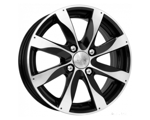 Купить диски K&K 6x15/4x114,3 ET43 D67,1 Джемини-оригинал (КС617) Алмаз черный от производителя K&K в Казани Купить диски K&K 6x15/4x114,3 ET43 D67,1 Джемини-оригинал (КС617) Алмаз черный от производителя K&K в Казани