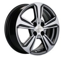 Khomen Wheels 6x15/4x100 ET45 D56,6 KHW1502 (Nexia) Gray-FP