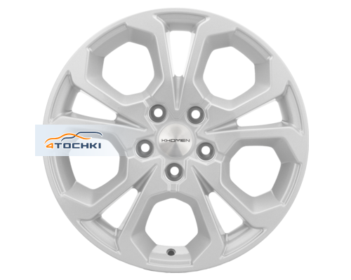 Купить диски Khomen Wheels 6,5x17/5x114,3 ET50 D66,1 KHW1711 (Arkana/Kaptur) F-Silver от производителя Khomen Wheels в Казани Купить диски Khomen Wheels 6,5x17/5x114,3 ET50 D66,1 KHW1711 (Arkana/Kaptur) F-Silver от производителя Khomen Wheels в Казани
