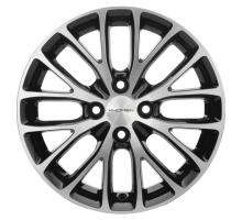 Khomen Wheels 6x15/4x100 ET48 D54,1 KHW1506 (Rio/Solaris) Black-FP