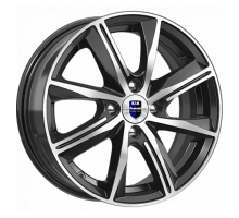 K&K 7x17/5x114,3 ET48,5 D67,1 Арнар-оригинал (КС896) Алмаз черный