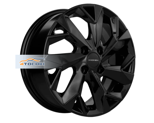 Купить диски Khomen Wheels 6x15/4x100 ET46 D54,1 KHW1508 (Rio/Solaris) Black от производителя Khomen Wheels в Казани Купить диски Khomen Wheels 6x15/4x100 ET46 D54,1 KHW1508 (Rio/Solaris) Black от производителя Khomen Wheels в Казани