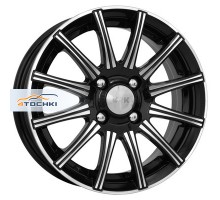 K&K 6x15/5x105 ET39 D56,6 Сиеста-оригинал (КС474) Алмаз черный