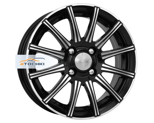 Купить диски K&K 6x15/5x105 ET39 D56,6 Сиеста-оригинал (КС474) Алмаз черный от производителя K&K в Казани Купить диски K&K 6x15/5x105 ET39 D56,6 Сиеста-оригинал (КС474) Алмаз черный от производителя K&K в Казани