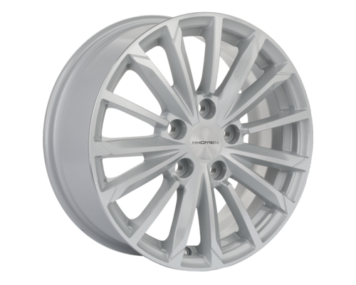 Купить диски Khomen Wheels 6,5x16/5x112 ET50 D57,1 KHW1611 (Octavia/Golf/Jetta) F-Silver от производителя Khomen Wheels в Казани