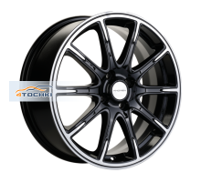 Khomen Wheels 6,5x17/4x100 ET50 D60,1 KHW1707 (Lada Vesta) Black-FP
