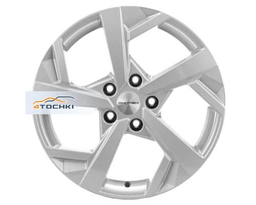 Купить диски Khomen Wheels 7x17/5x114,3 ET47 D66,1 KHW1712 (Juke) F-Silver от производителя Khomen Wheels в Казани
