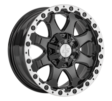 LS 8x17/5x150 ET45 D110,1 1375 BKL (конус, Колпак+лого)