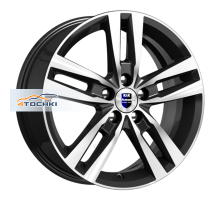 K&K 6,5x16/5x114,3 ET40 D66,1 Rassvet-оригинал (КС868) Алмаз черный SK