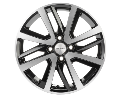 Купить диски Khomen Wheels 6x16/4x100 ET41 D60,1 KHW1609 (XRay) Black-FP от производителя Khomen Wheels в Казани