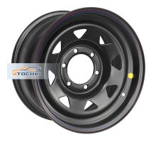 Off-Road Wheels 8x16/6x139,7 ET30 D110 Тойота/Ниссан/L200 2005+ (треуг. мелкий) Черный (с увелич.полкой под суппорт)