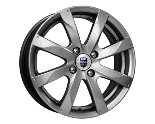 Купить диски K&K 6x15/4x114,3 ET46 D67,1 Джемини-оригинал (КС617) Дарк платинум от производителя K&K в Казани