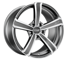 OZ 9,5x20/5x130 ET60 D71,56 Montecarlo HLT Matt Dark Graphite Diamond Cut