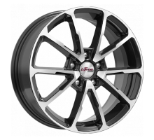 iFree 6,5x17/5x114,3 ET45 D67,1 Skibidi (КС909) Блэк Джек