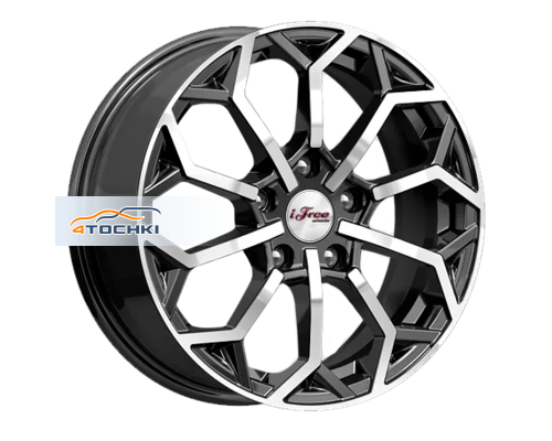 Купить диски iFree 6,5x16/5x114,3 ET45 D66,1 Спейс-Нидл (КС1000) Блэк Джек от производителя iFree в Казани Купить диски iFree 6,5x16/5x114,3 ET45 D66,1 Спейс-Нидл (КС1000) Блэк Джек от производителя iFree в Казани