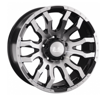 LS 9x20/6x139,7 ET20 D100,1 1294 BKF (конус, Колпак+лого)