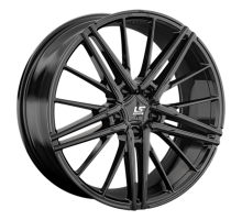 LS FlowForming 8,5x19/5x108 ET30 D65,1 RC76 BK (конус, Колпак+лого)