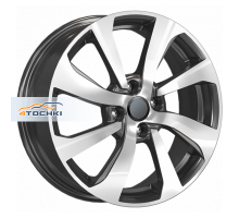 K&K 6x16/4x100 ET50 D60,1 КС893 Алмаз черный
