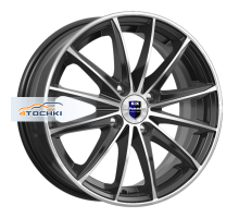 K&K 6x15/4x100 ET50 D60,1 Пойнт Бланк-оригинал (KC884) Алмаз черный SK