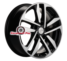 Khomen Wheels 6,5x16/5x114,3 ET43 D67,1 KHW1612 (Huyndai/Kia) Black-FP