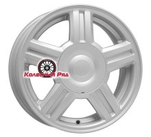 K&K 5,5x14/4x98 ET35 D58,5 Торус (КС409(MR)) Сильвер А КС409