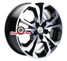 Khomen Wheels 6,5x17/5x108 ET33 D60,1 KHW1711 (Chery/Exeed) Black-FP