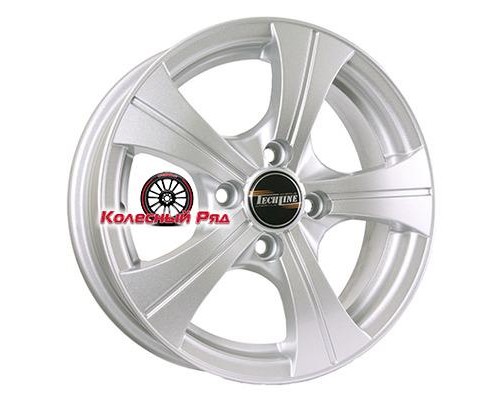 Купить диски Tech Line 5,5x14/4x100 ET43 D60,1 410 Silver от производителя Tech Line в Казани