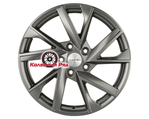 Купить диски Khomen Wheels 7x17/5x112 ET40 D57,1 KHW1714 (Kodiaq/Tiguan) Gray от производителя Khomen Wheels в Казани