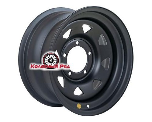 Купить диски Off-Road Wheels 8x16/5x139,7 ET-3 D110,5 УАЗ (треуг. мелкий) Черный матовый от производителя Off-Road Wheels в Казани