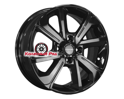 Купить диски Khomen Wheels 6x15/4x100 ET46 D54,1 KHW1501 (Rio/Solaris) Black от производителя Khomen Wheels в Казани