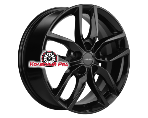 Купить диски Khomen Wheels 6,5x17/5x114,3 ET40 D67,1 KHW1708 (XCeed) Black от производителя Khomen Wheels в Казани